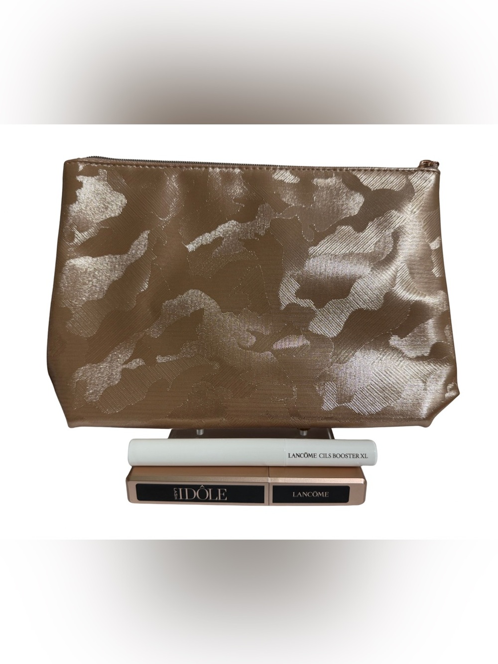 Lancôme Bundle |  Lash Idôle Mascara | Cils Booster XL & Cosmetic Pouch